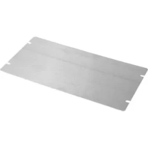 Image of Hammond Electronics 1434-955 Base plate (L x W x H) 241 x 127 x 1mm Aluminium Ecru