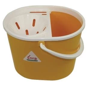 Image of Lucy 15 Litre Mop Bucket Yellow L1405294