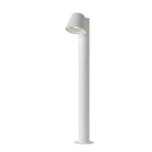 Image of Dingo-Led Modern Bollard Light Outdoor - LED Dim. - GU10 - 1x5W 3000K - IP44 - White