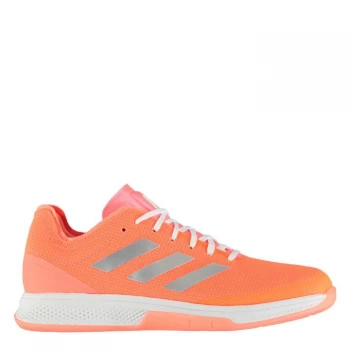 Image of adidas Cloud Blast Bounce Indoor Court Trainers Ladies - Signal Orange