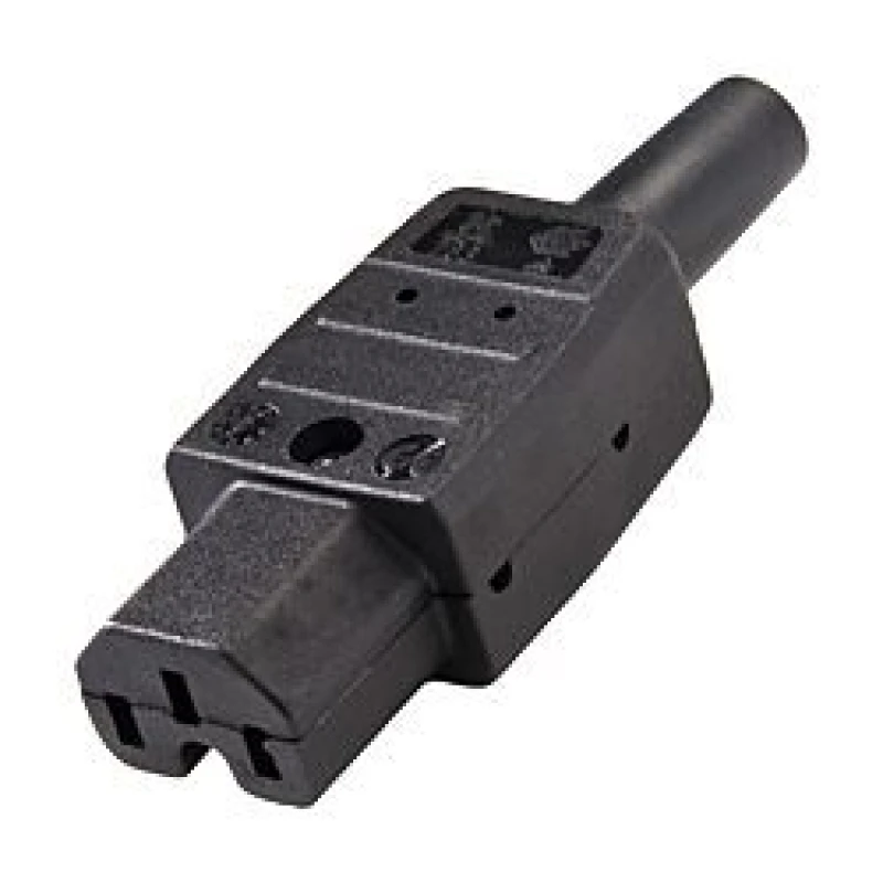 Image of Kaiser C15 REWIREABLE 10AMP HOT CONDITION IEC SOCKET - WIRE INSERT