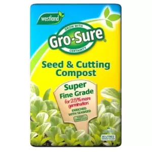 Image of Gro-Sure Seed & Cutting Compost 30L