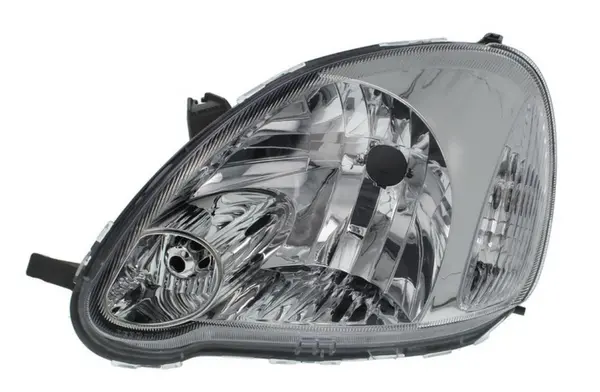 Image of ABAKUS 212-11K8L-LD-EM Headlights Left H4 Crystal clear with motor for headlamp levelling P43t TOYOTA: Yaris I Hatchback Headlight (259)