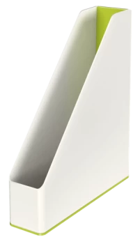 Image of Leitz WOW Duo Colour Magazine File A4 Green 53621064 (PK1)
