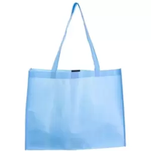 Image of United Bag Store Long Handle Tote Bag (One Size) (Light Blue) - Light Blue