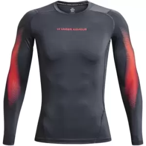 Image of Under Armour HeatGear Long Sleeve - Grey
