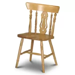 Image of Julian Bowen Yorkshire Fiddleback Chairs - 4pk