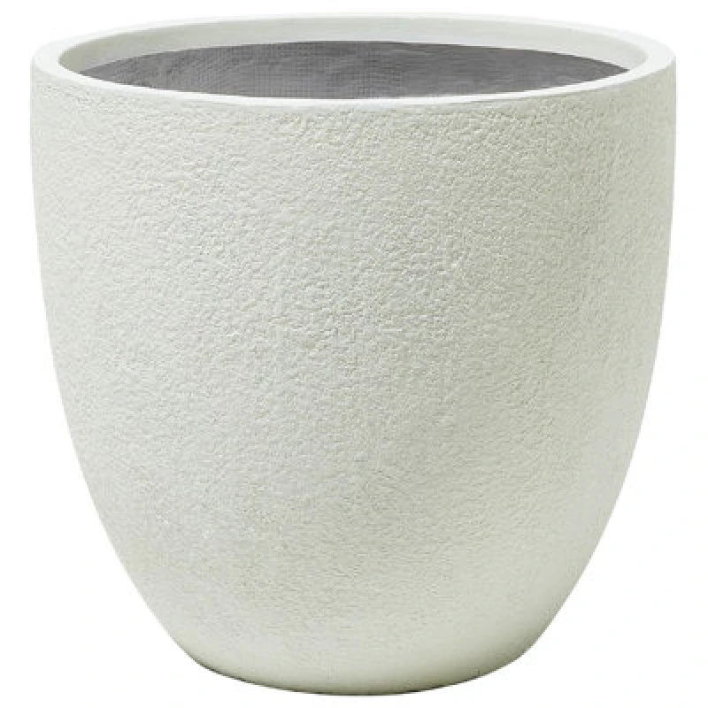 Image of Beliani Plant Pot Kannia 55cm White