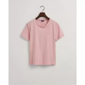 Image of Gant Chest Logo T-Shirt - Pink