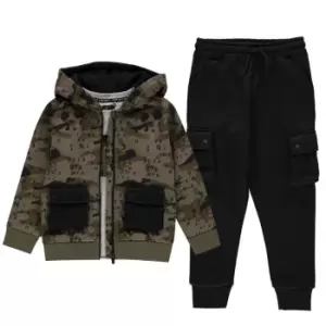 Image of Firetrap 3 Piece Jogging Set Infant Boys - Black