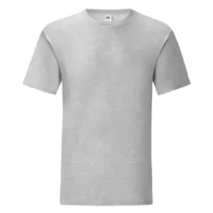 Image of Fruit Of The Loom Mens Iconic T-Shirt (XL) (Heather Grey)