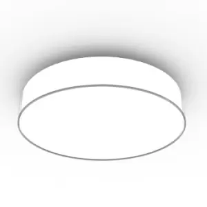 Image of NxtGen Texas LED Flush Ceiling Light 17W Cool White Opal