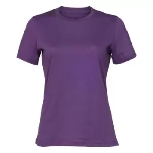 Image of Bella + Canvas Womens/Ladies Jersey Short-Sleeved T-Shirt (M) (Royal Purple)