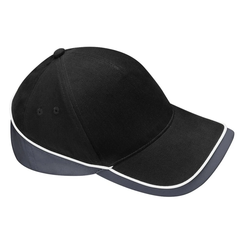 Image of Beechfield Beechfield Men Teamwear Competition Cap in Black One Size Male 5063425297559