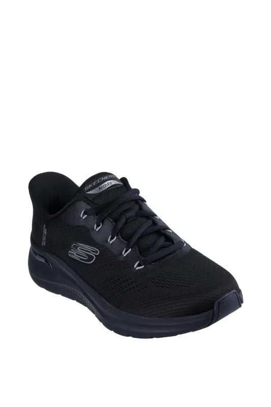 Image of Skechers Men Arch Fit 2.0 Lestur Trainer in Black Size: 8 Black 8 Male 198739002539