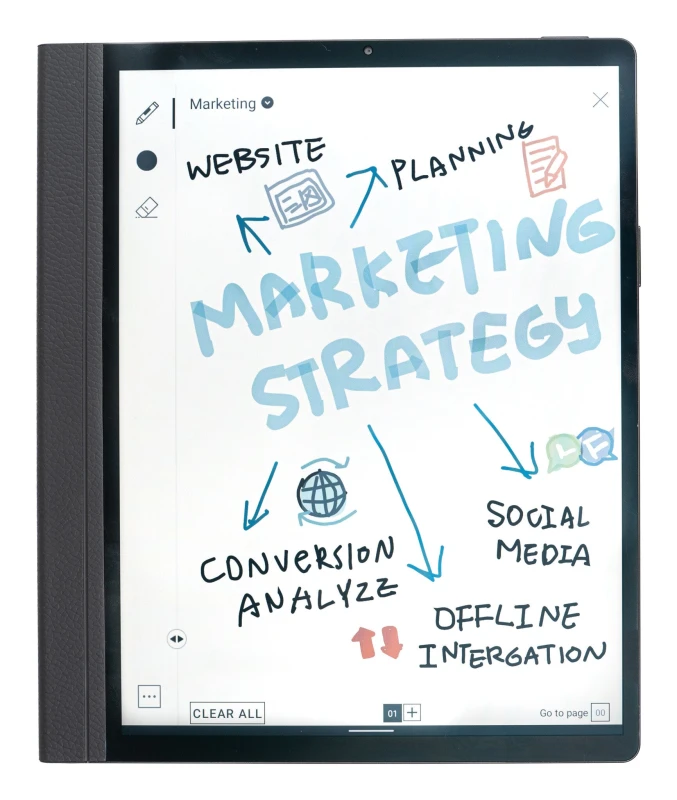 Image of Hannspree HannsNote2 e-book reader Touch Screen 64GB WiFi Black