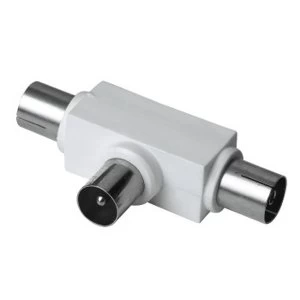 Image of Hama Antenna Splitter, coax plug - 2 coax sockets