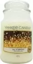 Image of Yankee Candle All Is Bright Candle 623g - Large Jar