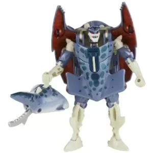 Image of Hasbro Transformers Vintage Beast Wars Maximal Cybershark 5" Action Figure