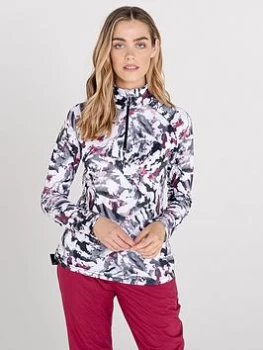 Image of Dare 2b Divulge Core Overhead Stretch Long Sleeve Top - Pink, Size 8, Women