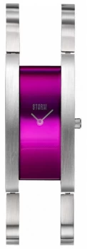 Image of STORM Zatya Lazer Purple Stainless Steel Bracelet Watch