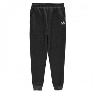Image of LA Gear Closed Hem Jog Pant Girls - Charcoal Marl