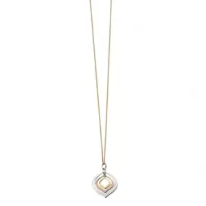 Image of Elements Gold and Rose Gold Plated Triple Lantern Shaped Pendant P4141