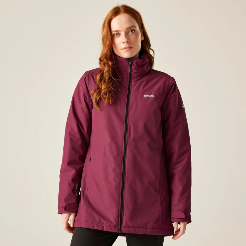 Image of Womens waterproof jacket Regatta Tamlin Rouge Female 50