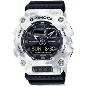 Image of Mens Casio G-Shock Snow Camo Series Alarm Chronograph Watch