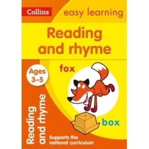 Image of Reading and Rhyme Ages 3-5: New Edition