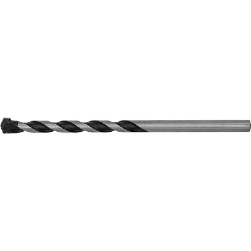 Image of Loops 6 x 100mm Rotary Impact Drill Bit - Straight Shank - Masonry Material Drill Multi
