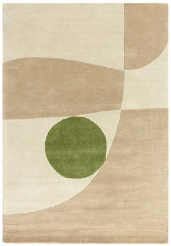 Image of EDITE Bold Abstract Rug in 100% Wool Multi-Coloured 120X170CM;160X230CM