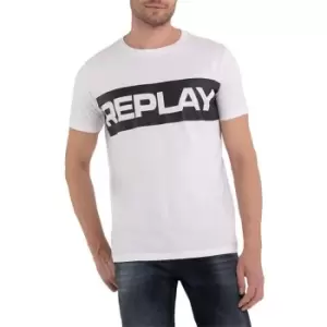 Image of Replay T Shirt - White