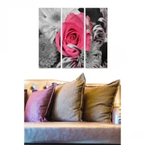 Image of MDF20366 Multicolor Decorative MDF Painting (3 Pieces)