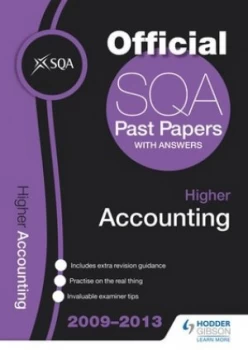 Image of Sqa Past Papers 2013 Higher Accounting. by Sqa Paperback