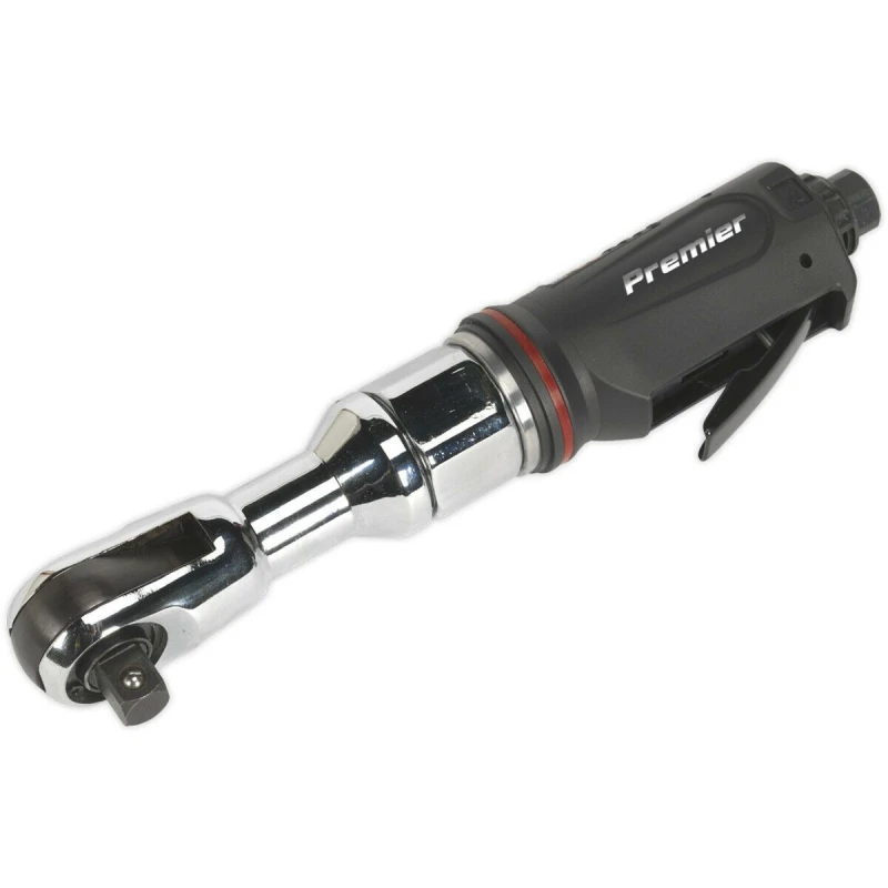 Image of Loops Air Operated Ratchet Wrench - 1/2" Sq Drive - Twist Reverse - Trigger Operated Multi