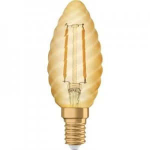 Image of OSRAM LED (monochrome) EEC A++ (A++ - E) E14 Candle twisted 1.40 W = 12 W Warm white (Ø x L) 35mm x 35mm