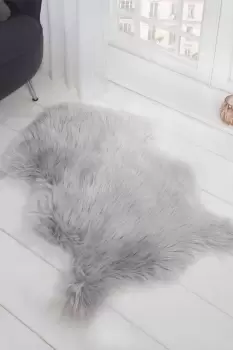 Image of Faux Fur Sheepskin Fluffy Rug Soft Large Carpet Floor Mat