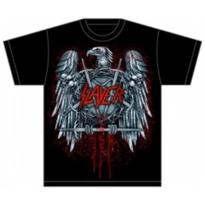 Image of Slayer Ammunition Eagle Mens Black TShirt: Small