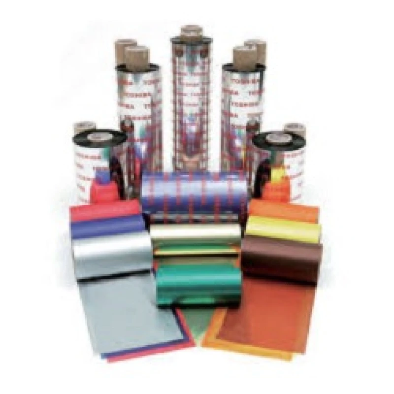 Image of Toshiba BX760076SG2 Thermal-transfer roll Black wax resin 76mm x 600m