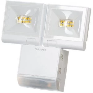 Image of Timeguard 2 x 10W LED Compact PIR Floodlight - White
