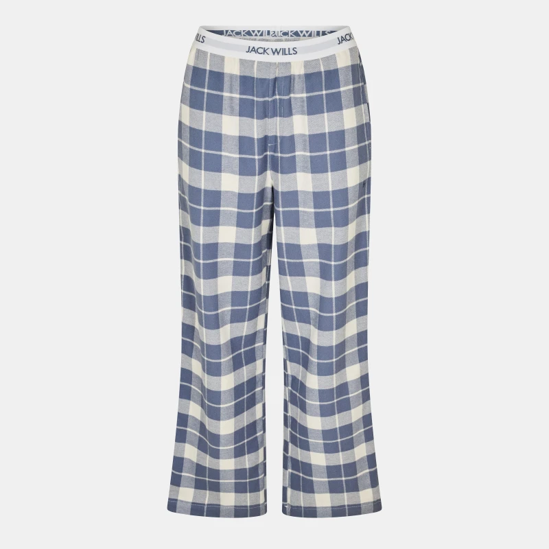 Image of Jack Wills Womens Flannel Pyjama Trousers Folkstone Check female 8 (XS)