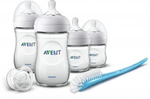Image of Philips Avent Natural Bottle Newborn Set SCD301