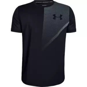 Image of Under Armour Raid Short Sleeve T Shirt Junior Boys - Black