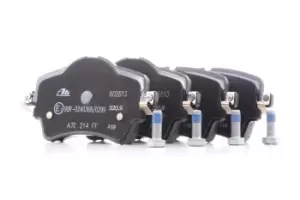 Image of ATE Brake pad set 13.0460-2613.2 Brake pads,Brake pad set, disc brake BMW,MINI,2 Active Tourer (F45),2 Gran Tourer (F46),X2 (F39),Schragheck (F56)