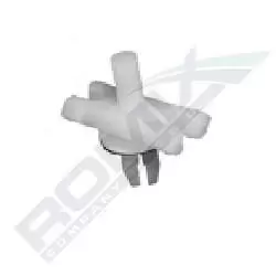 Image of ROMIX Clip, trim-/protection strip BMW C60514 51138204858