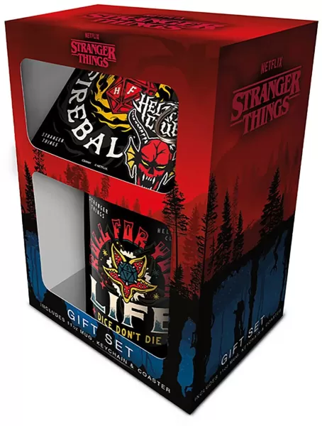 Image of Stranger Things Hellfire Club - Geschenk-Set Fan Package multicolour
