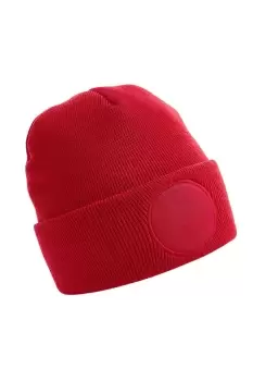Image of Circular Patch Beanie