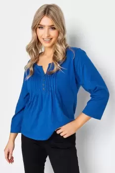 Image of Petite Henley Top