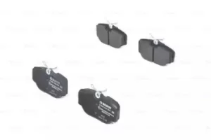 Image of Bosch 0986424564 BP311 Brake Pad Set Disc Brake Rear Axle